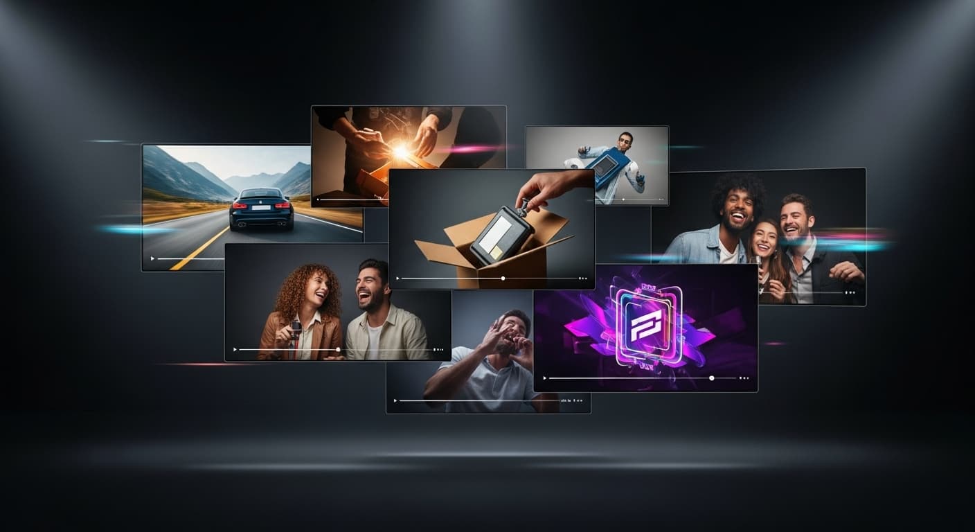 فيديوهات إعلانية قصيرة